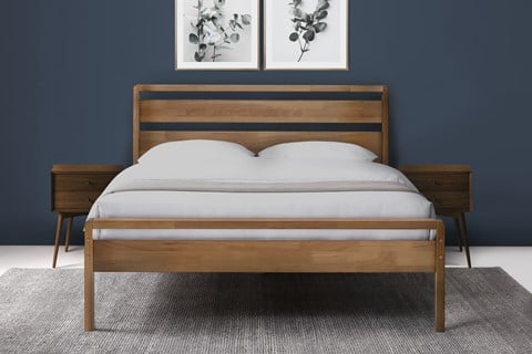 Scandi 3'0'' Single Wooden Bed Frame