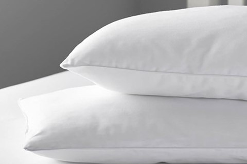 Snuggle Cotton Microfibre Pillow - Standard Firm 