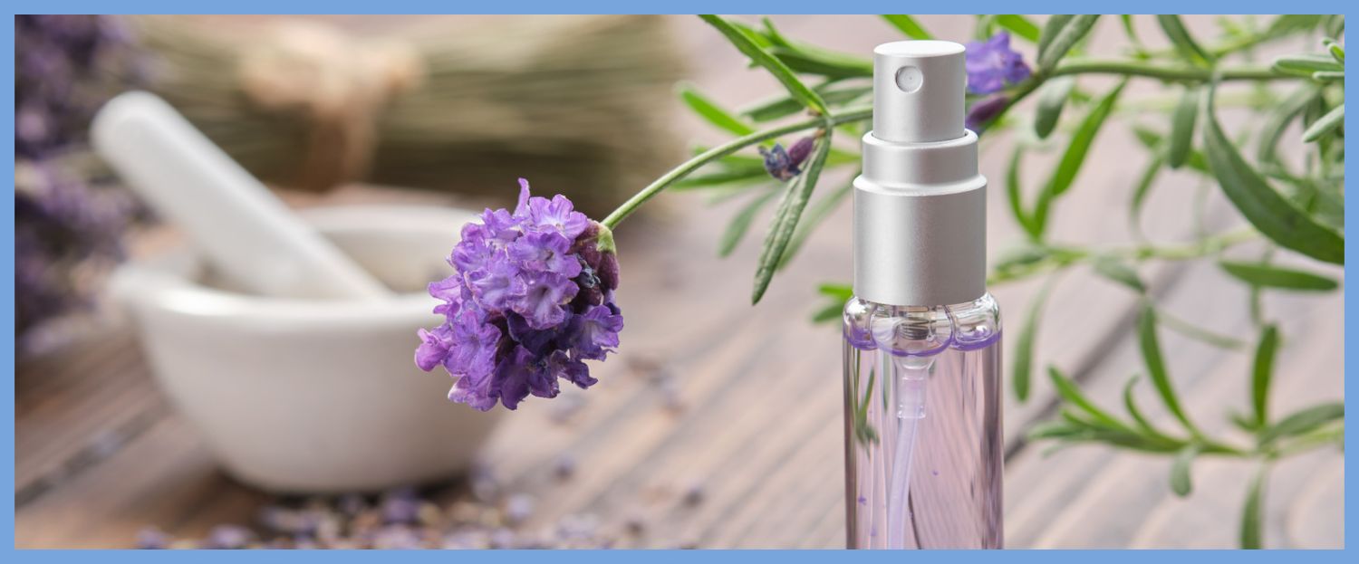 lavender oil spray bottle