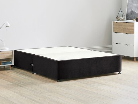 Reinforced Divan Bed Base - 5'0'' King Size Raven