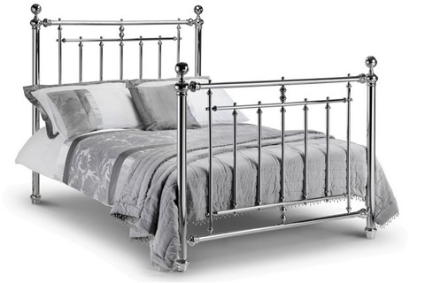 Empress Chrome Bed - 5'0 King 