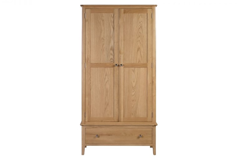 Cotswold 2 Door 1 Drawer Wardrobe