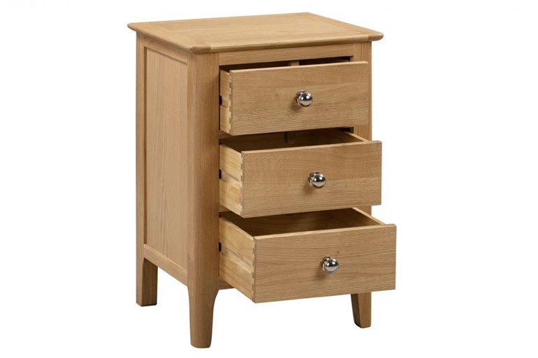 Cotswold 3 Drawer Bedside