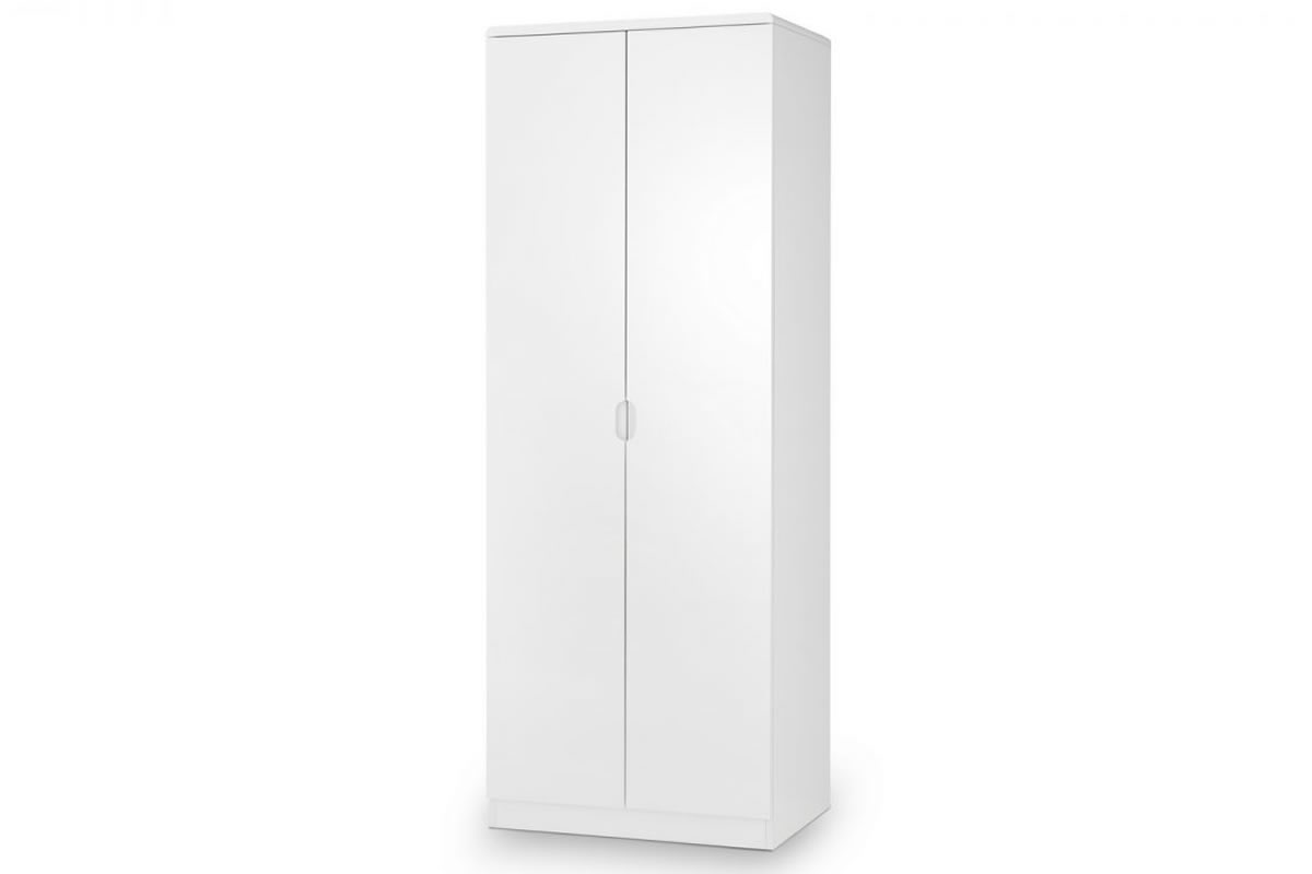 View Wooden High Gloss Two Door Wardrobe 2 Colour Finishes Manhattan information