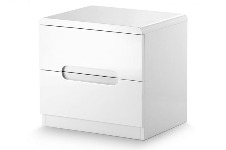 Manhattan 2 Drawer Bedside