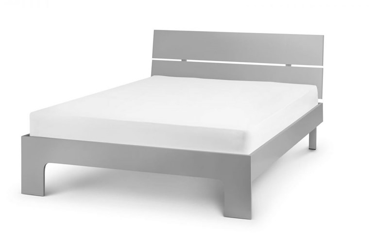 Wooden High Gloss Bedframe 2 Colour, Manhattan King Size Bed Dimensions