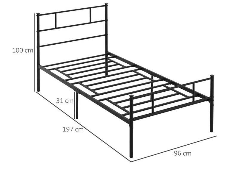 Tudor Metal Bed Frame