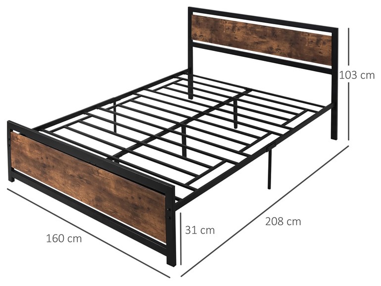 Regent Metal Bed Frame