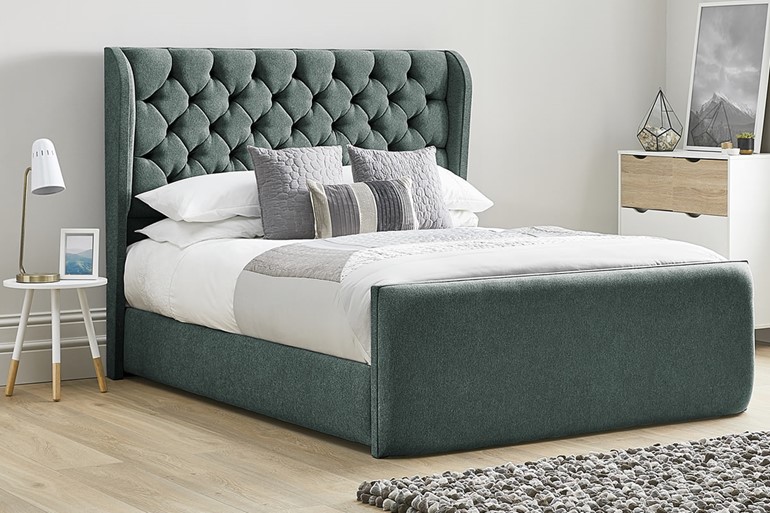Aster Fabric Upholstered Bed Frame