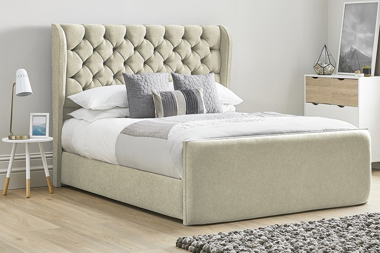 Aster Fabric Upholstered Bed Frame