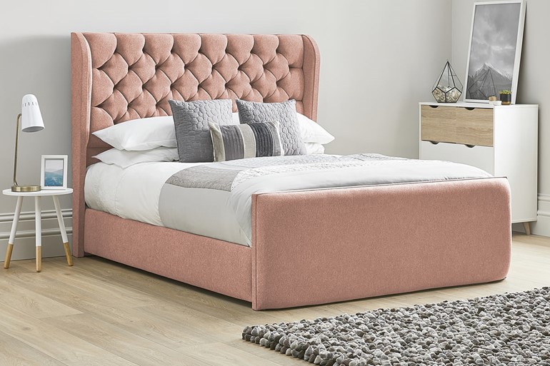 Aster Fabric Upholstered Bed Frame