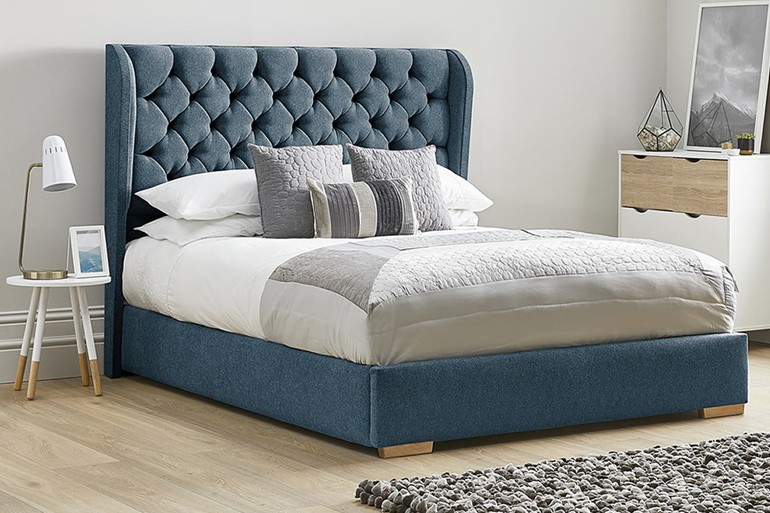 Aster Low Footend Fabric Bed Frame