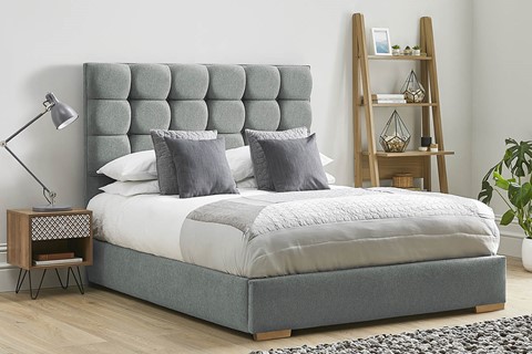 Honesty Low Footend Fabric Bedframe - Super King 6'0'' (180cm) Clay 
