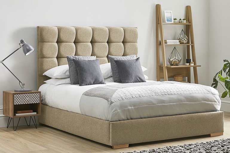 Honesty High Footend Fabric Bed Frame