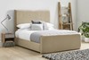 Kornelia Fabric High Footend Bed Frame