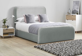 Primrose Fabric Bed Frame - King 5'0'' (150cm) Clay 