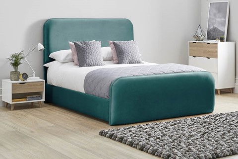 Primrose Fabric Bed Frame - Super King 6'0'' (180cm) Mallard 