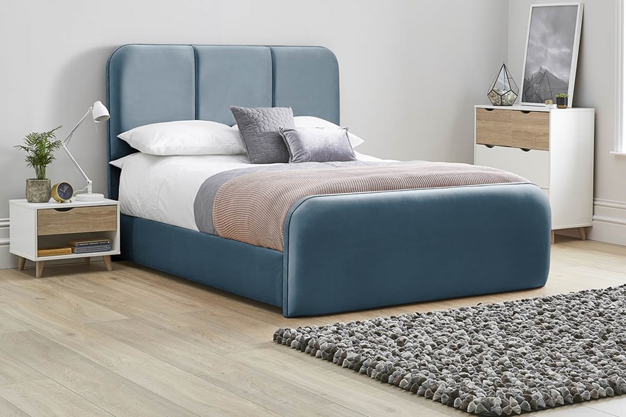 Zinnia Fabric Bed Frame