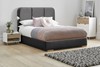 Zinnia Fabric Low Footend Bed Frame