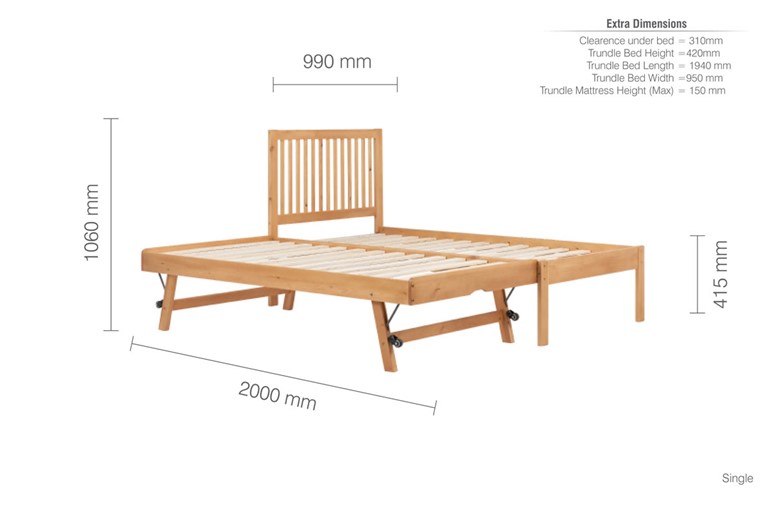 Buxton Trundle Bed