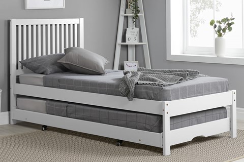 Buxton Trundle Bed - White 
