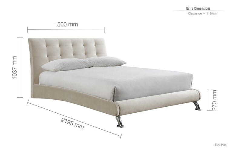 Hemlock Fabric Bed