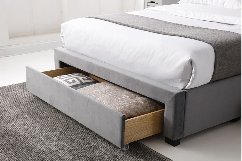 York Fabric Bed