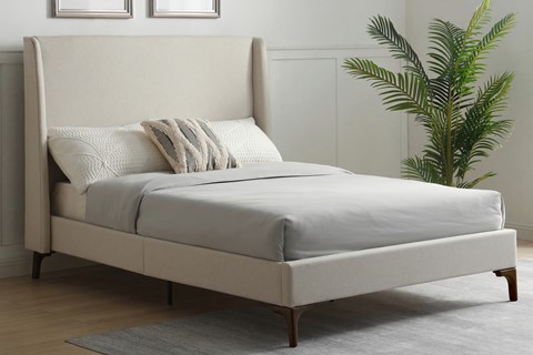 Denver Fabric Bed - 4'6'' Double 