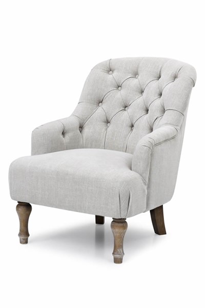 Bianca Linen Accent Armchair