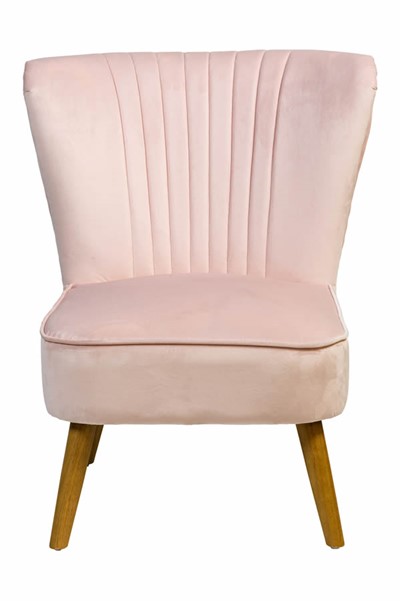Shell Velvet Bedroom Accent  Chair