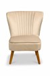 Shell Velvet Bedroom Accent  Chair