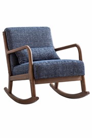 Inca Rocking Chair - Navy Blue