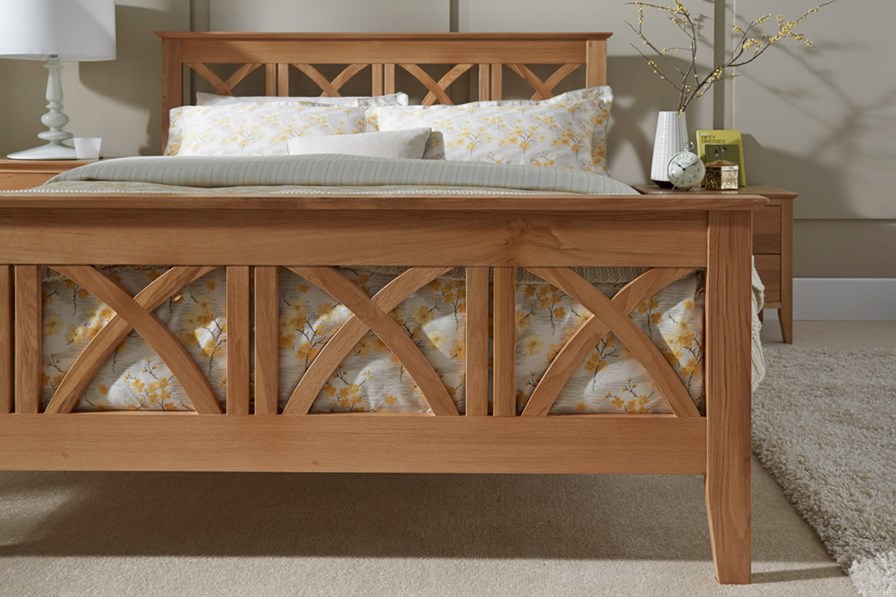 Maiden Oak Bed Frame