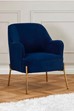 Mia Velvet Accent Chair