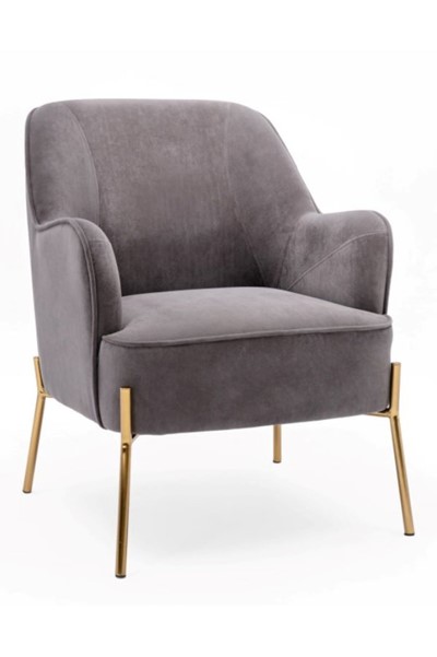 Mia Velvet Accent Chair