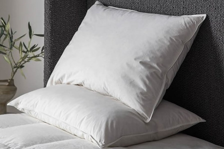 Simply Sleep White Goose Feather & Down Pillow