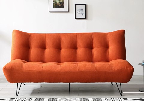 Lux Sofa Bed - Orange 