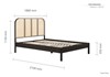 Margot Rattan Bed Frame