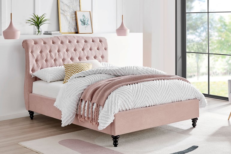 Rosa Fabric Bed Frame
