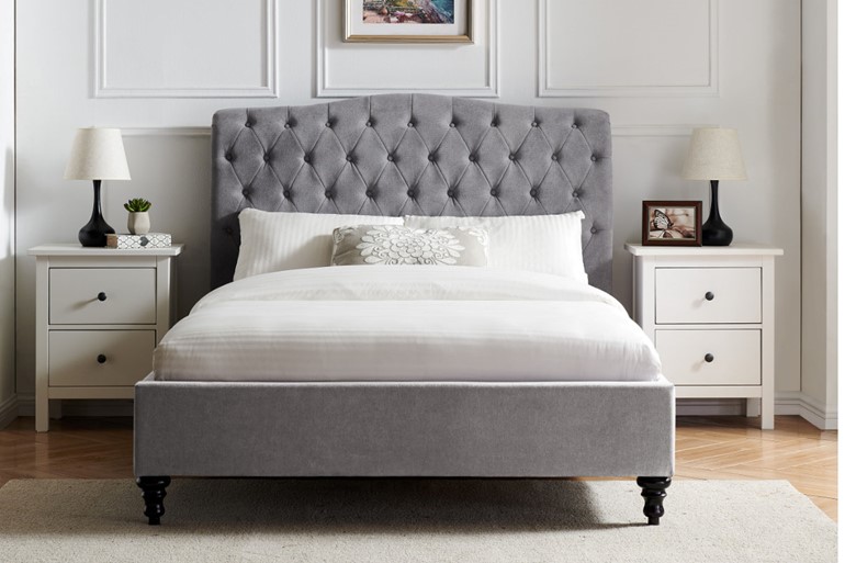 Rosa Fabric Bed Frame