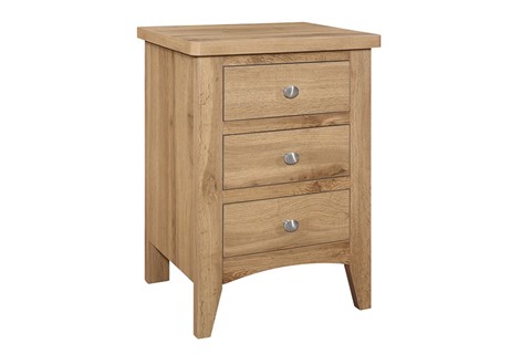 Hampstead 3 Drawer Bedside