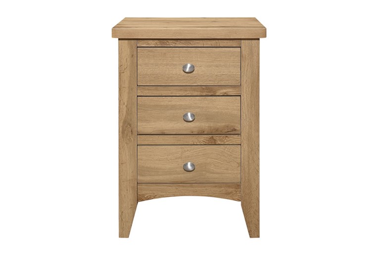 Hampstead 3 Drawer Bedside