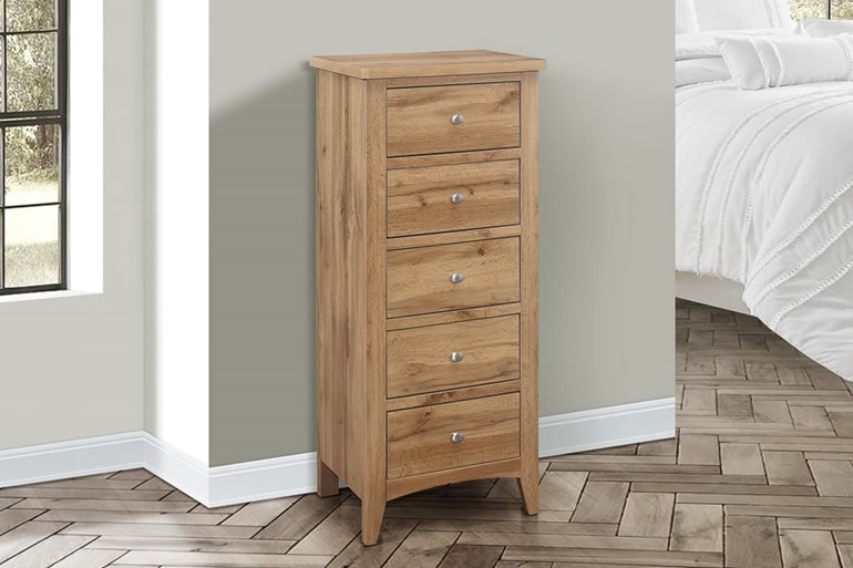 Hampstead 5 Drawer Tall Chest