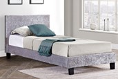 Steel Crushed Velvet