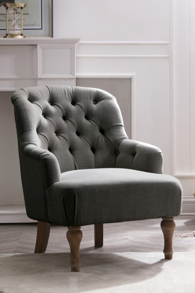 Bianca Linen Accent Armchair