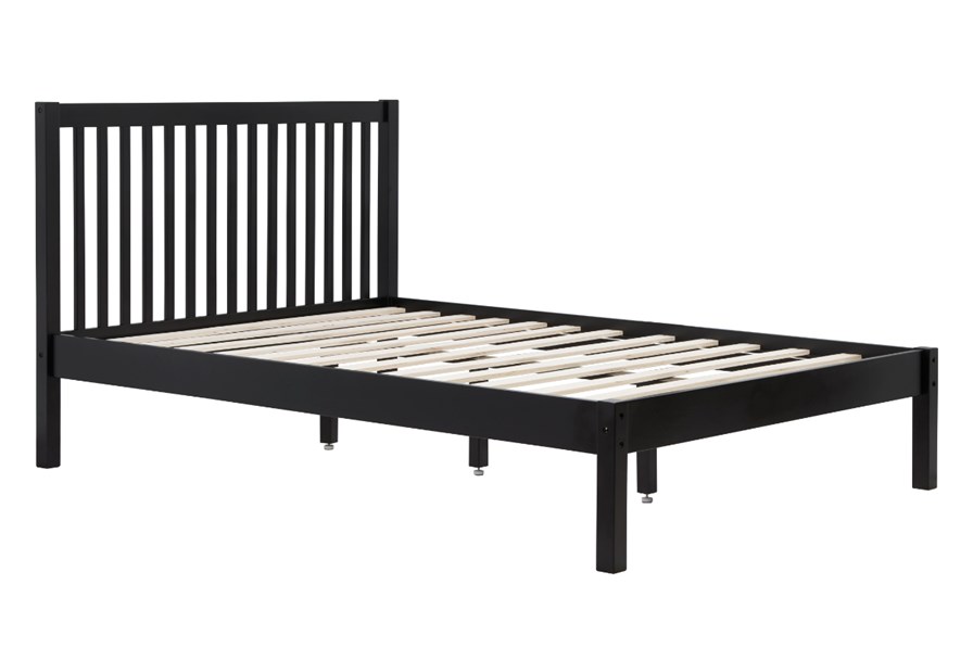 Nova Black Wooden Bed Frame