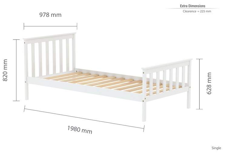 Oxford Wooden Bed Frame