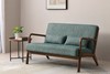 Inca Fabric Two Seater Sofa