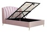 Lottie Fabric Ottoman Bed Frame