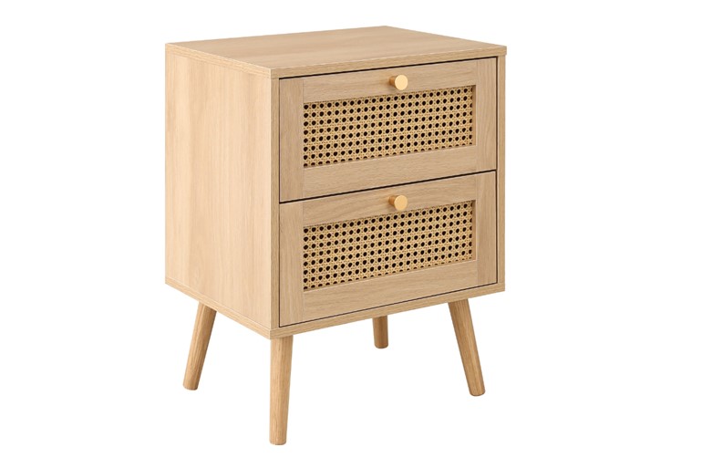 Croxley 2 Drawer Bedside Chest